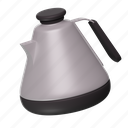 teapot, kettle, kitchen, tools, drink 