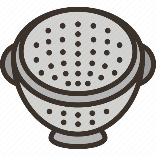 Colander, drainer, sieve, utensils, kitchenware icon - Download on Iconfinder
