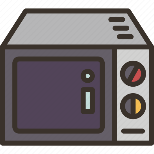 Microwave, food, heat, kitchen, appliance icon - Download on Iconfinder