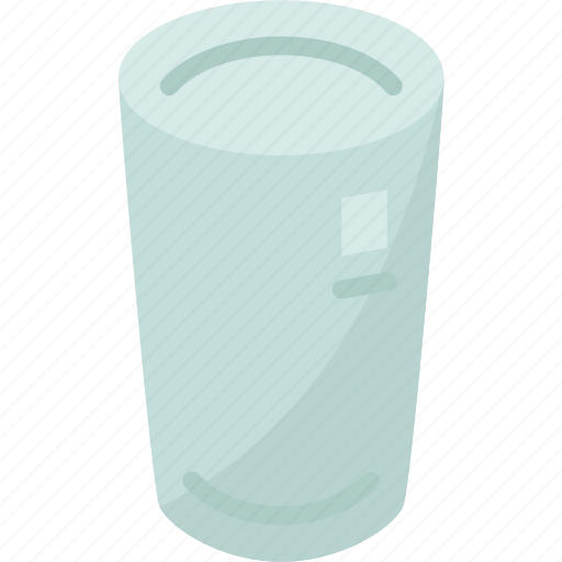 Glass, cup, drink, water, glassware icon - Download on Iconfinder
