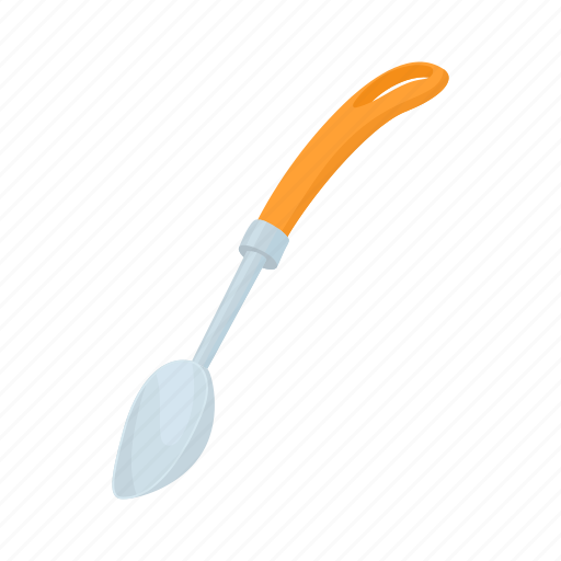 Cartoon, kitchen, large, long, spoon, utensil icon - Download on Iconfinder