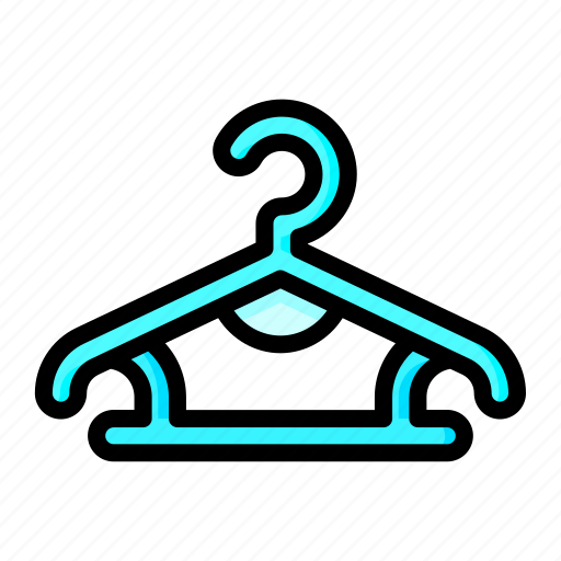 Cloth, furniture, hanger, interior, laundry icon - Download on Iconfinder