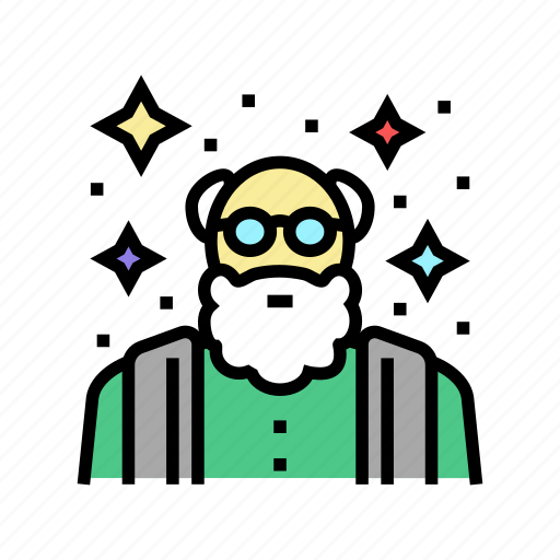 Wisdom, elderly, man, knowledge, mind, intelligence icon - Download on Iconfinder
