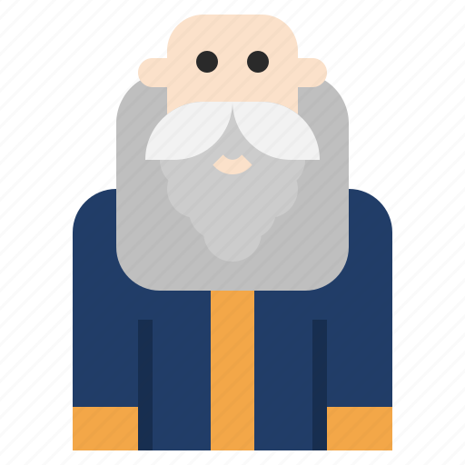 Beard, education, man, teacher, user, wise icon - Download on Iconfinder