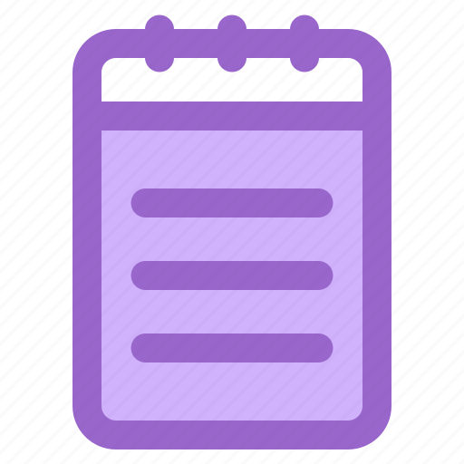 Education, note, notebook, notepad, page, paper, sheet icon - Download on Iconfinder