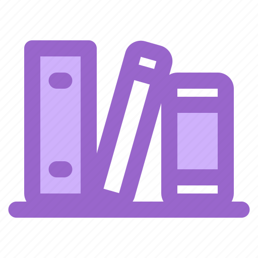 Book, bookshelf, education, knowledge, library, literature, study icon - Download on Iconfinder