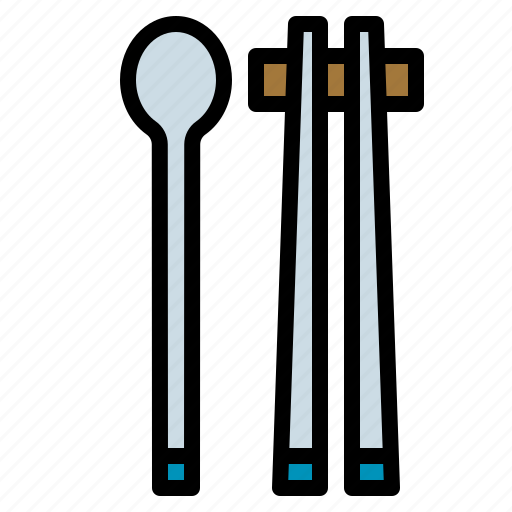 Chopstick, food, kitchen, spoon, takeaway icon - Download on Iconfinder