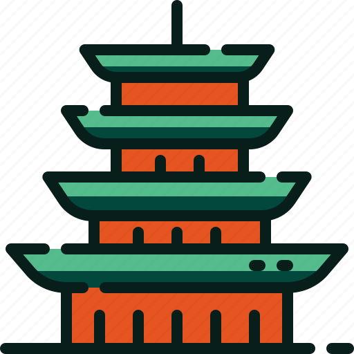 Ancient, building, korea, pagoda, south icon - Download on Iconfinder