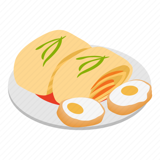 Isometric, koreanfood, object, sign icon - Download on Iconfinder