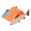 isometric, sign, seafood, object 