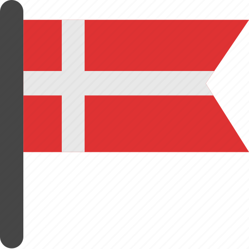 Denmark, denmark flag, flag icon - Download on Iconfinder