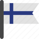finland, finland flag, flag