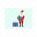 gifts, presents, santaclaus, christmas, celebration