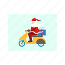 scooter, gift, presents, christmas, santa