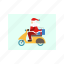 scooter, gift, presents, christmas, santa 