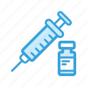vaccine, syringe, injection, medical, health