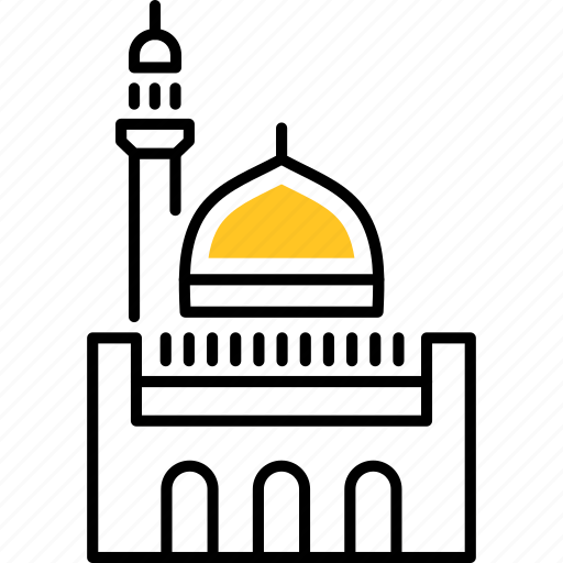 Grand, mosque, landmark, kuwait icon - Download on Iconfinder