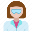 lab, science, flask, experiment, laboratory, scientist, female, woman