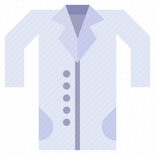 Clothing, coat, doctor, healthcare, lab, laboratory, medical icon - Download on Iconfinder