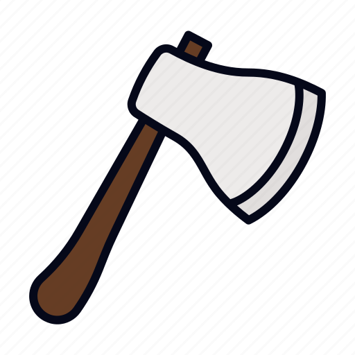 Axe, hatchet, weapon, medieval, weapons, bushcraft, construction icon - Download on Iconfinder