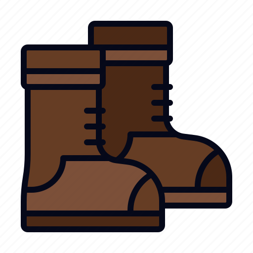Work, boots, safety, footwear, hiking, industry, boot icon - Download on Iconfinder
