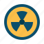 hazard, toxic, chemical, radiation, danger, signaling, nuclear, industry 