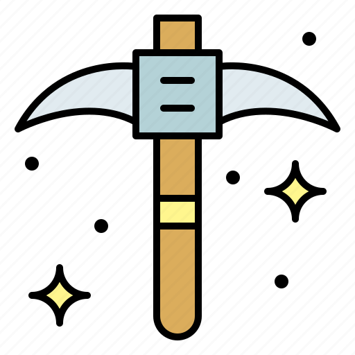 Miner, pick, tool, construction, mining icon - Download on Iconfinder