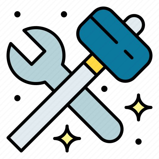 Hammer, handyman, tool, work, wrench icon - Download on Iconfinder