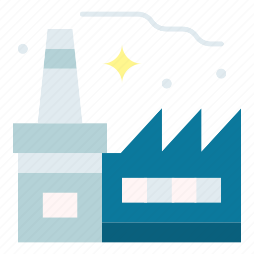 Factory, industry, production, plant, building icon - Download on Iconfinder