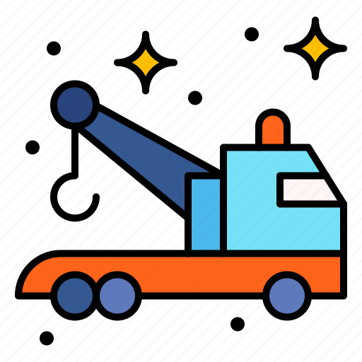 Breakdown, crane, delivery, tow, truck icon - Download on Iconfinder