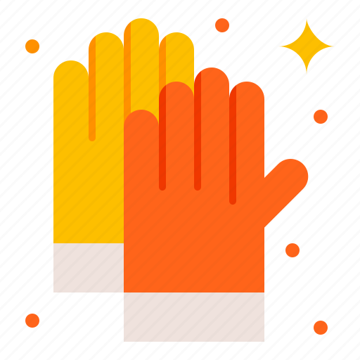 Gloves, hand, protection, ruber, safety icon - Download on Iconfinder