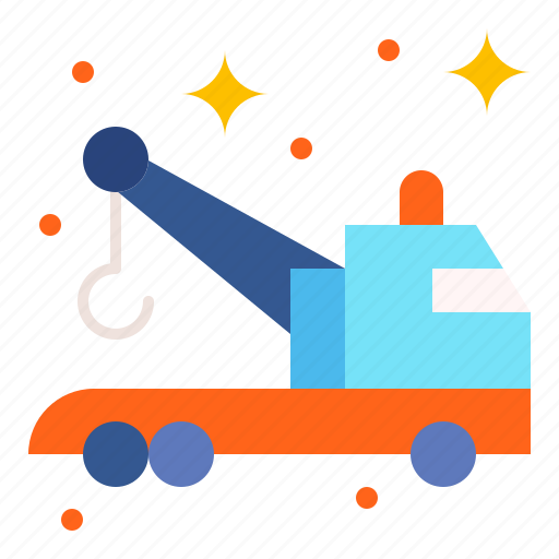 Breakdown, crane, delivery, tow, truck icon - Download on Iconfinder