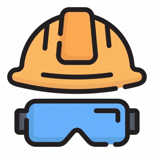 Helmet, worker, labour, equipment, safety, engineering, protection icon - Download on Iconfinder