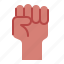 hand, fist, gesture, worker, labor, labour, labor day 