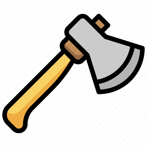 Axe, work, tools, chop, construction, and, weapon icon - Download on Iconfinder