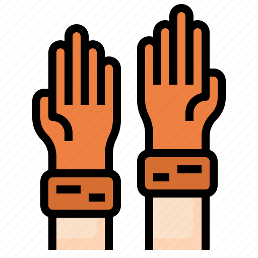 Hand, gloves, construction, and, tools, protection, fashion icon - Download on Iconfinder