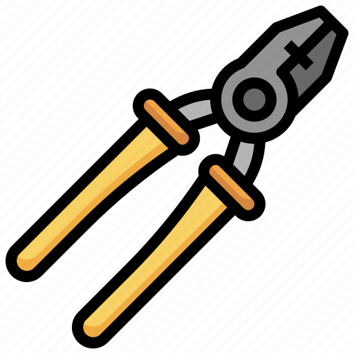 Plier, builder, repair, pliers, construction, and, tools icon - Download on Iconfinder