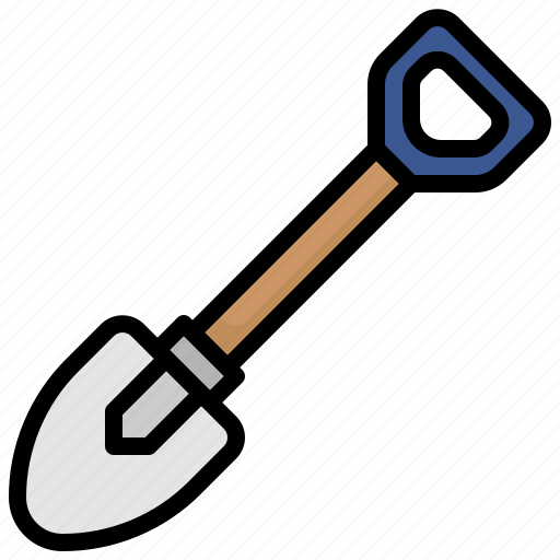 Shovel, construction, tools, utensils, home, repair, gardening icon - Download on Iconfinder