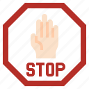 stop, sign, construction, tools, traffic, signaling, alert