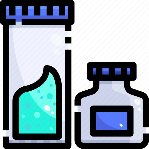 Bottle, experiment, flask, lab, laboratory, plastic, substance icon - Download on Iconfinder
