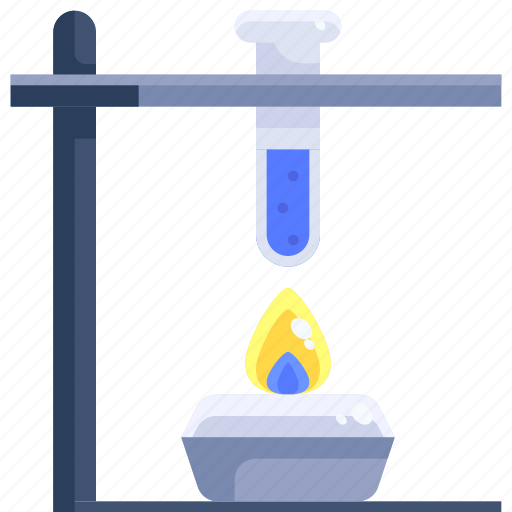 Burner, chemical, chemistry, education, flask, test, tube icon - Download on Iconfinder