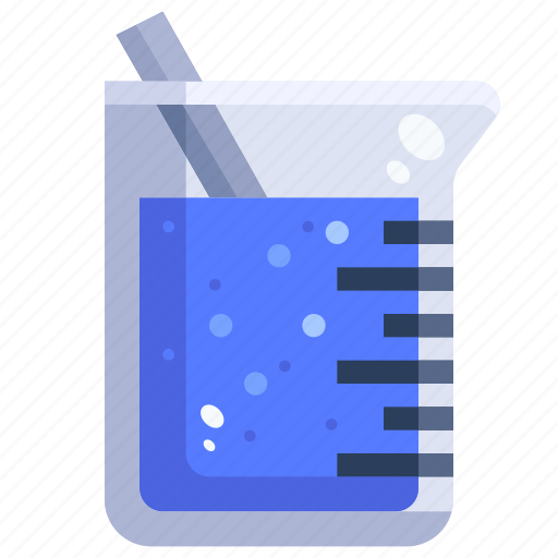 Beaker, chemistry, container, containers, education, glass, liquid icon - Download on Iconfinder