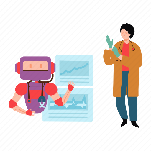 Laboratory, robot, test, report, boy icon - Download on Iconfinder