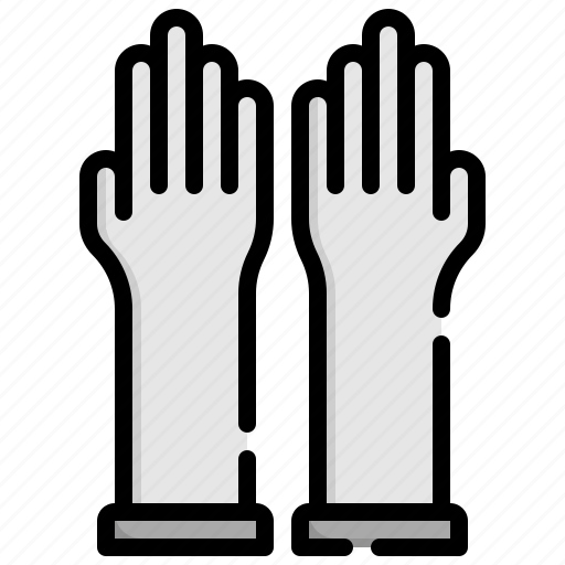 Gloves, latex, tattoos, healthcare, and, medical, surgery icon - Download on Iconfinder