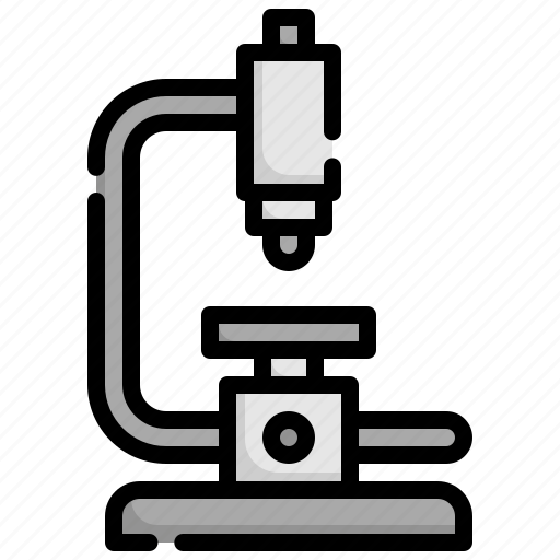 Microscope, science, tools, and, utensils, scientific, observation icon - Download on Iconfinder
