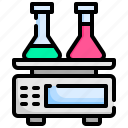weight, scale, lab, compound, flask