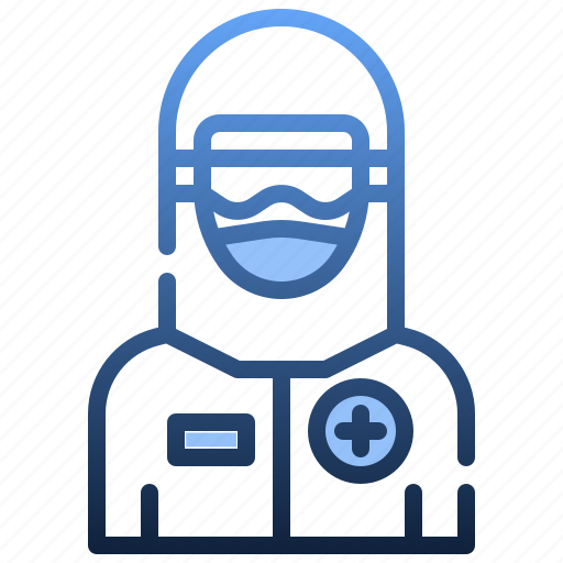 Protective, clothing, uniform, healthcare, and, medical, surgeon icon - Download on Iconfinder