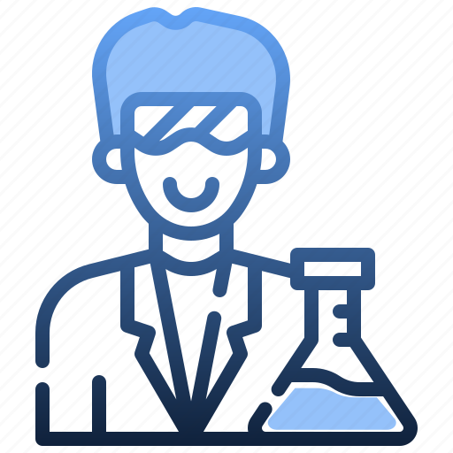 Scientist, data, lab, technician, professions, and, jobs icon - Download on Iconfinder