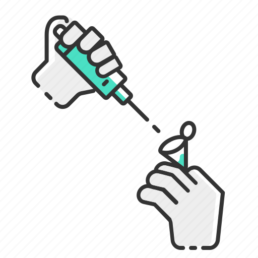 Pipette, laboratory, experiment, flask, science, research icon - Download on Iconfinder