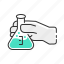 beaker, laboratory, science, experiment, chemistry, medical, test 